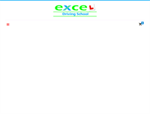 Tablet Screenshot of excel-drivingschool.com